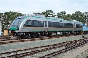 The first SMART train rolls off the assembly line in Japan.